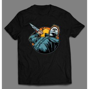 MICHAEL MYERS UNDER THE MOON HALLOWEEN SHIRT